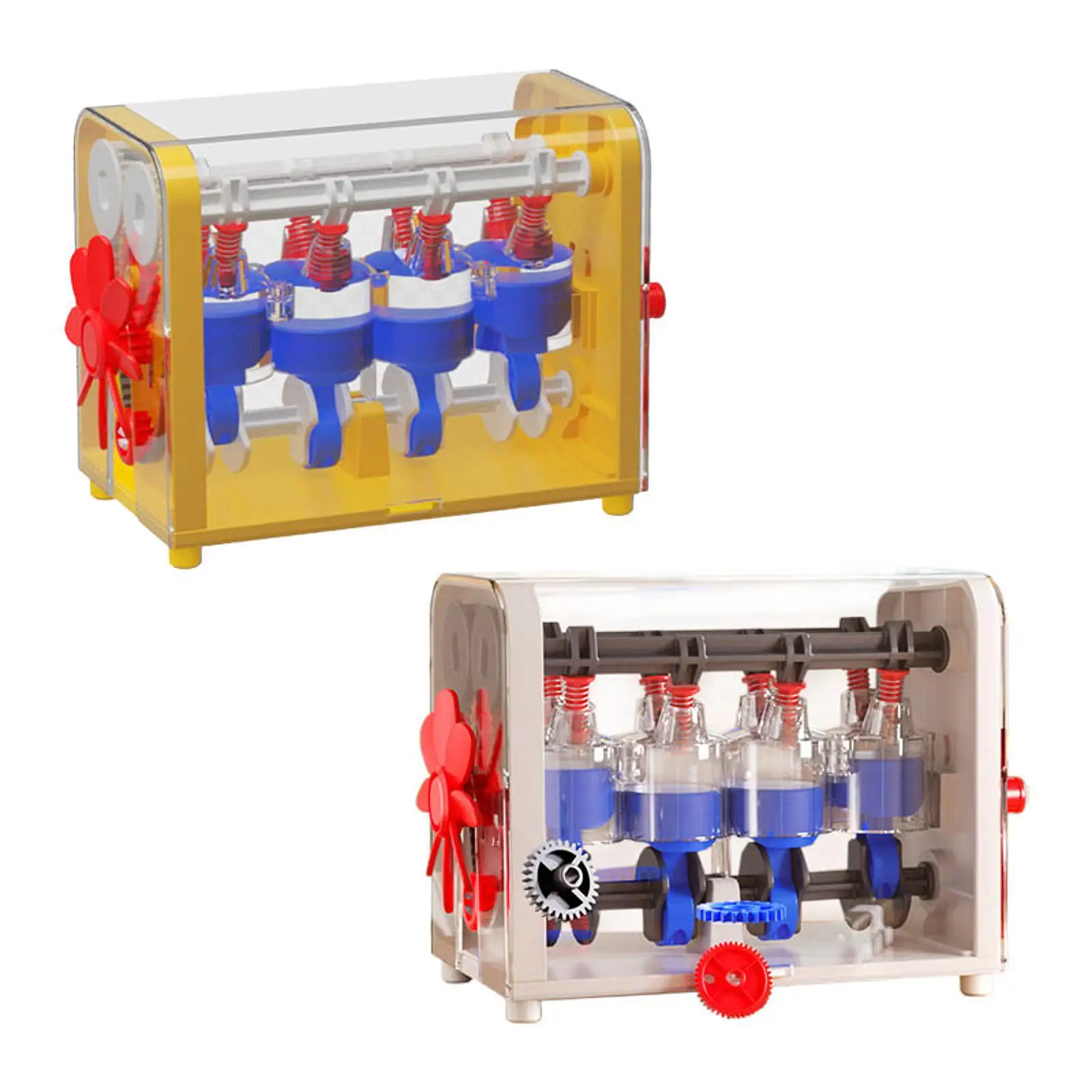 Engine Model Assembly Toy, Children Engine Assembly Toy Experiment Mechanical Learning Tool ,