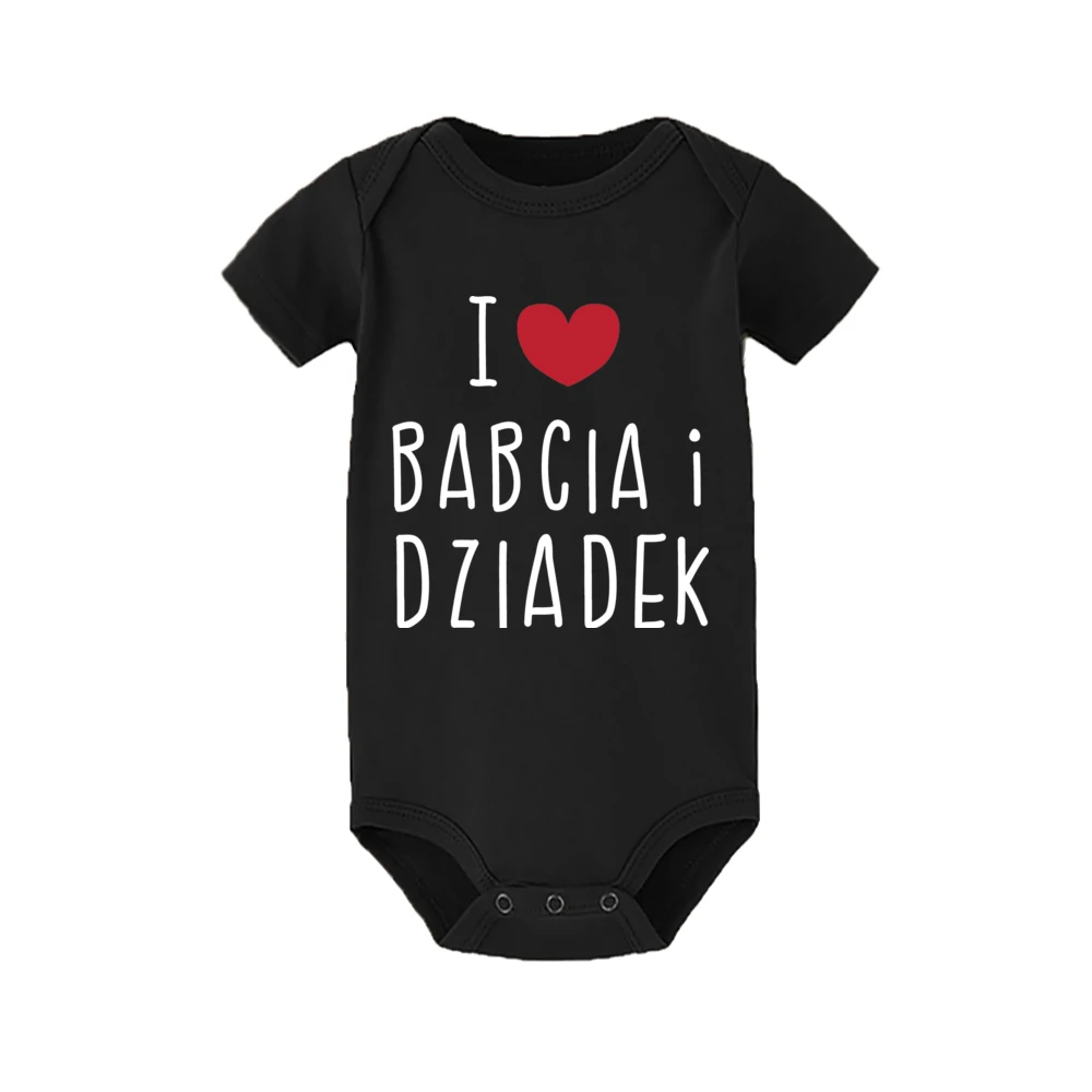 Pelele Babcia y Dziadek para recién nacido – Algodón suave - imagen 3