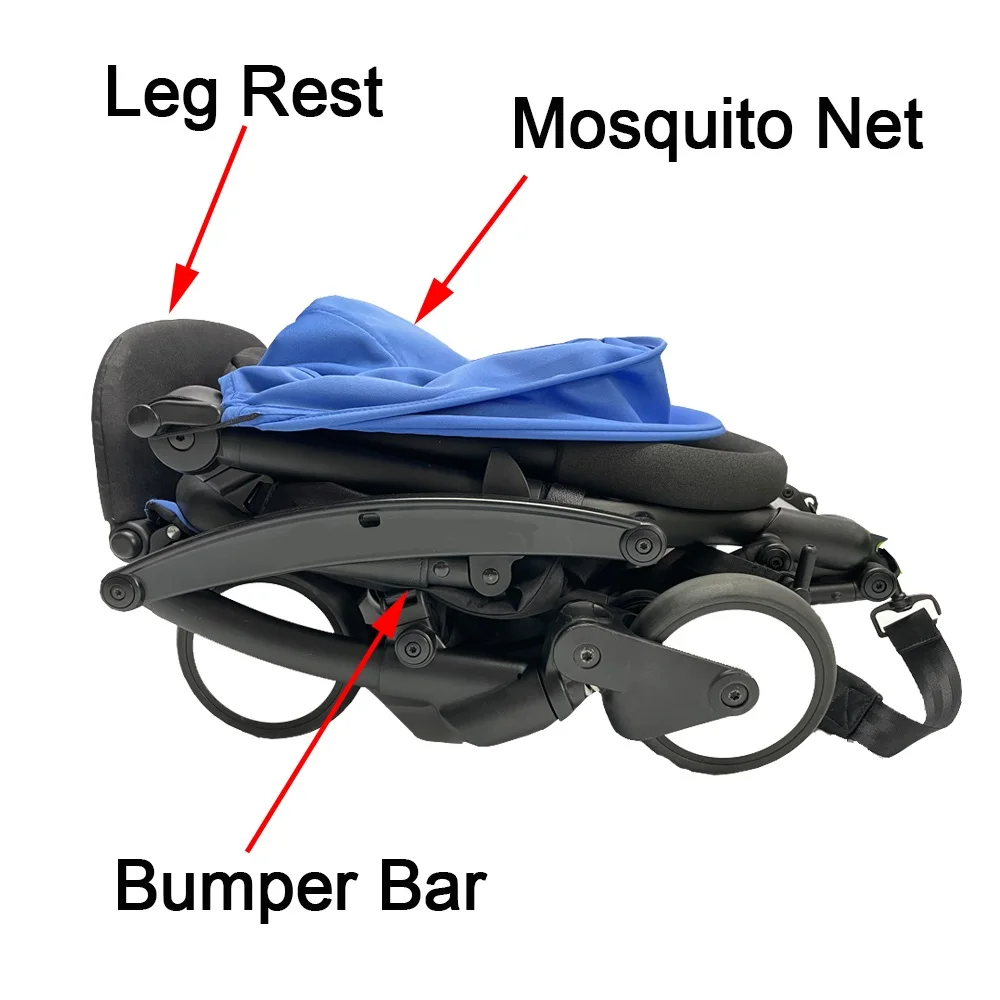 Accesorios Babyzen: parachoques y cubierta de lluvia para YOYO 2/3 - imagen 4