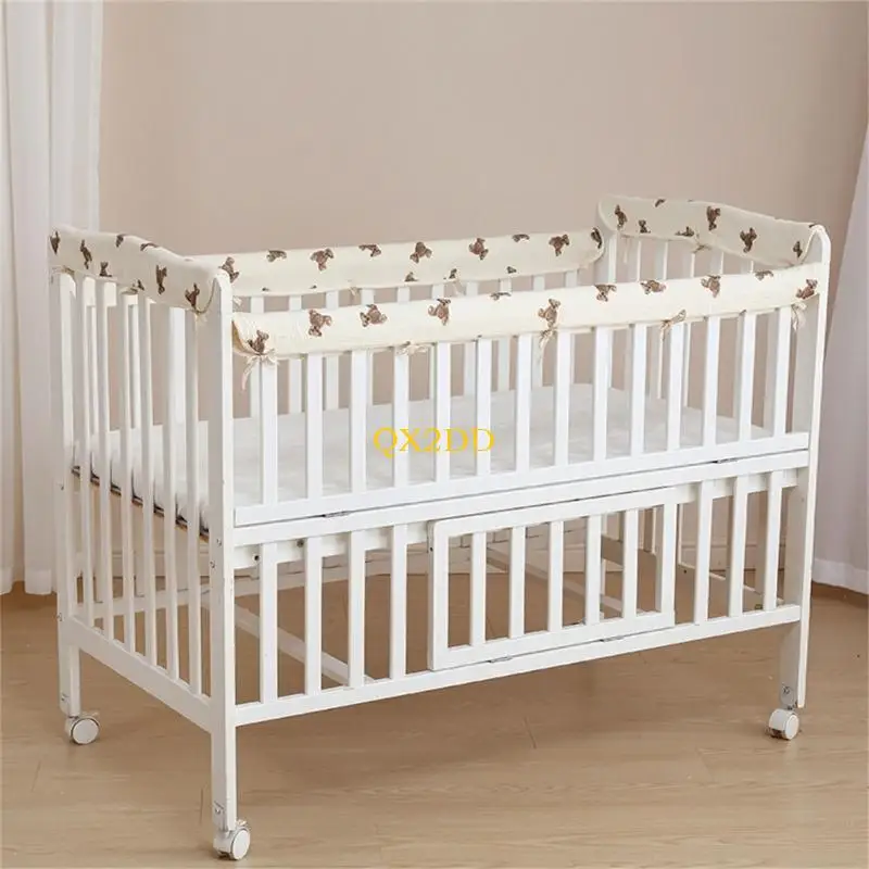 Protectores acolchados para rieles de cuna – Seguridad para bebé - imagen 3