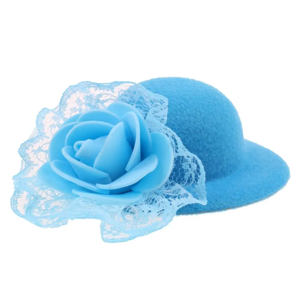Sombrero de copa clásico para muñeca de tela – accesorio elegante - imagen 3