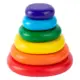 6pcs Rainbow