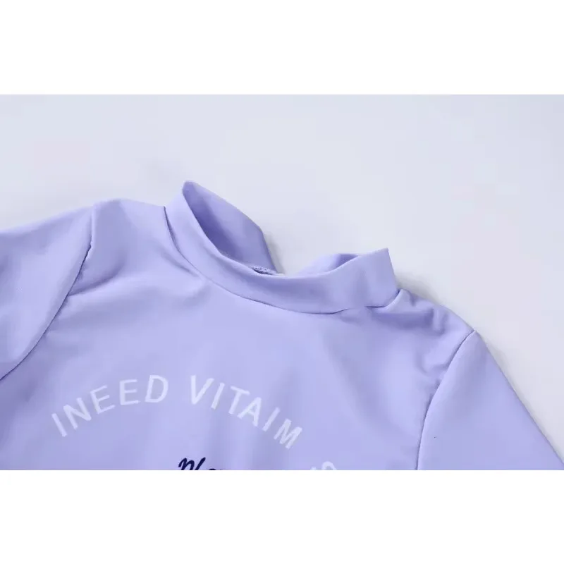 Traje de baño americano para bebé, bonito traje de baño a rayas a la moda para niña, traje de baño suave para playa, ropa de verano - imagen 5