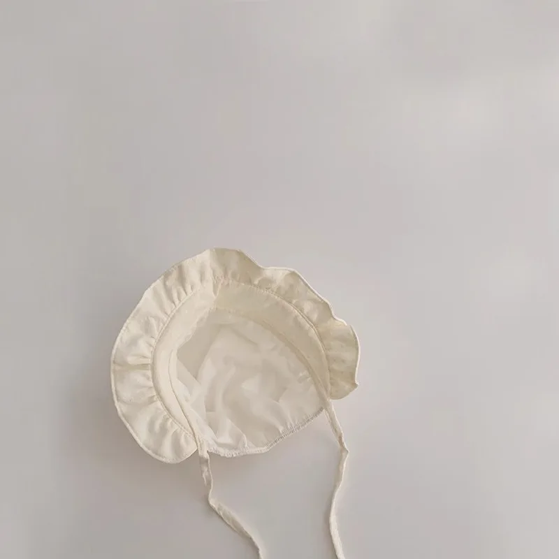 Gorro de sol para bebé niña – Estilo princesa primavera - imagen 5