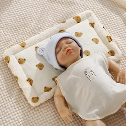 Almohada bebé transpirable gasa algodón