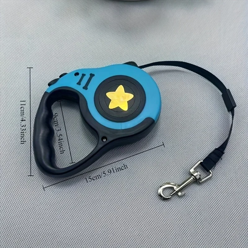 Cuerda de tracción para mascotas Star Flash Dogs Cuerda de tracción elástica automática para perros gatos - imagen 3