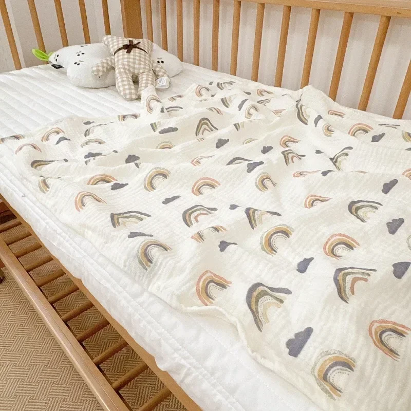 Nueva manta para dormir para bebés Ins, manta envolvente para bebé recién nacido, 100% de algodón, saco de dormir envolvente para bebé de 0 a 6 meses - imagen 3