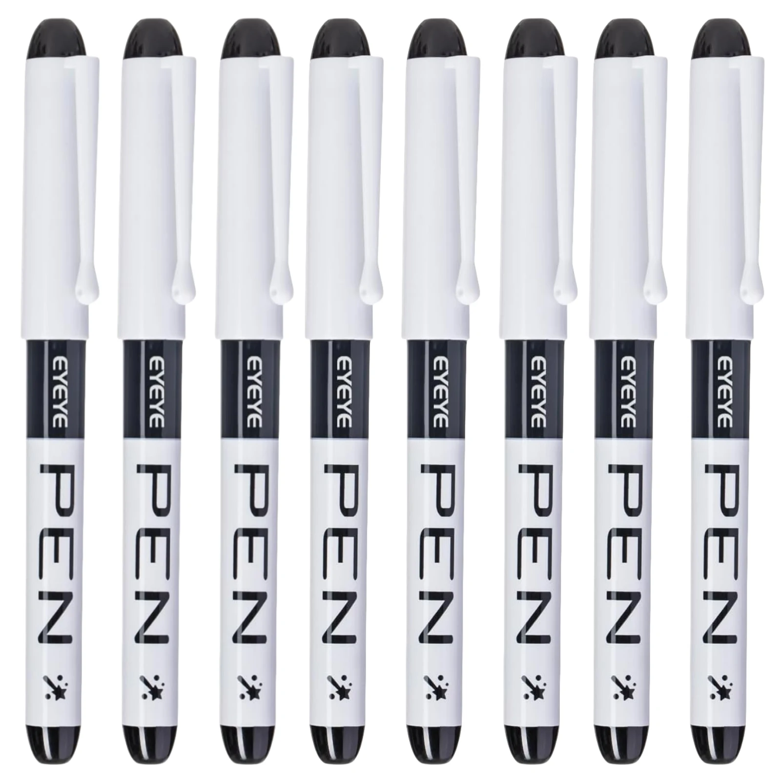 8Pcs Black Ink