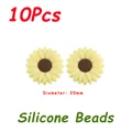 10pcs cream yellow