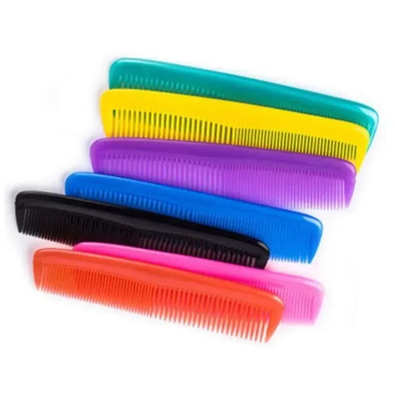 Mini cepillo de pelo de Color caramelo para niños y niñas, peine profesional para Barba, peines antiestáticos, accesorios de salón de barbería de plástico, herramientas de estilismo - imagen 3