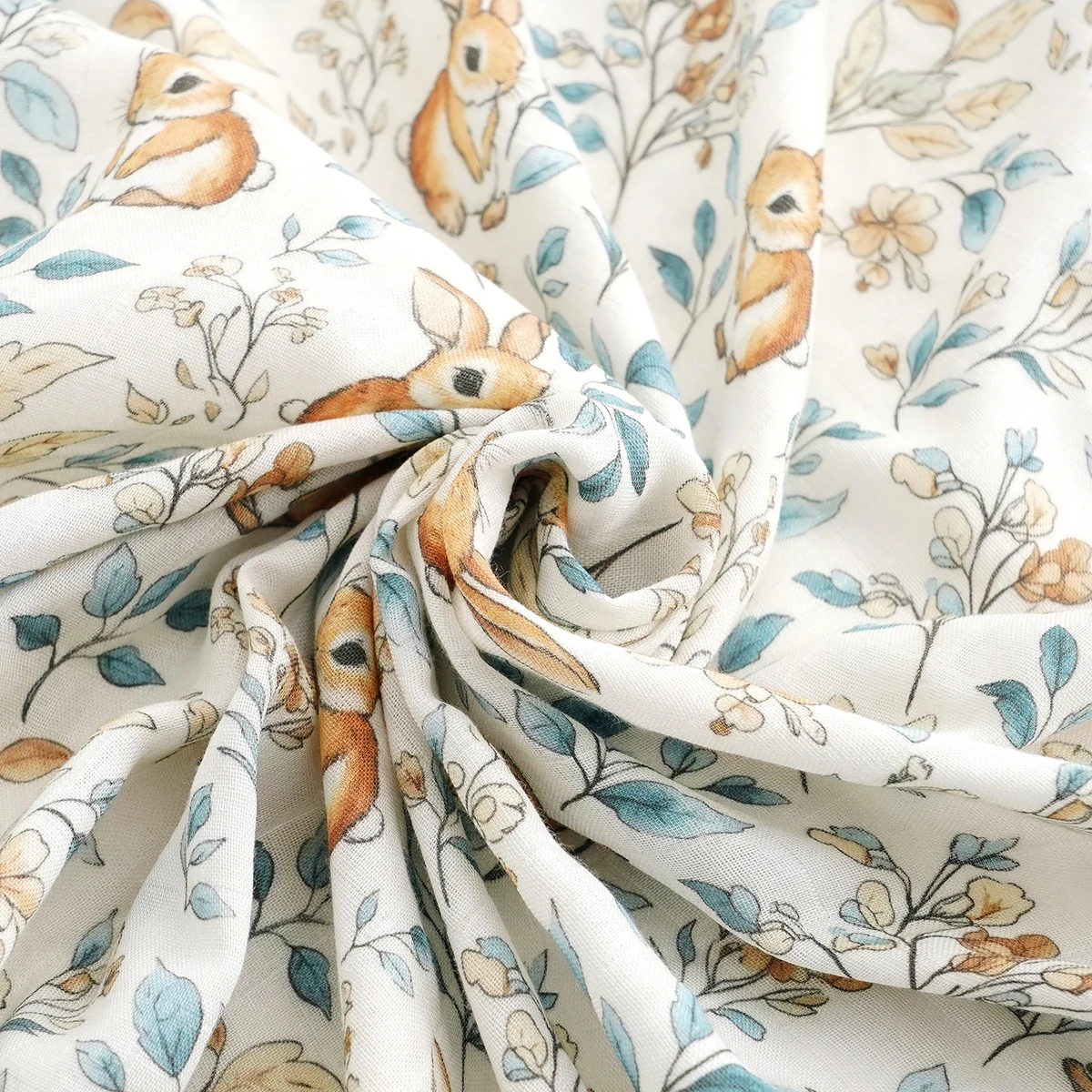 HappyFluent manta bebé musulmana de algodón y cachemira estampada - imagen 3