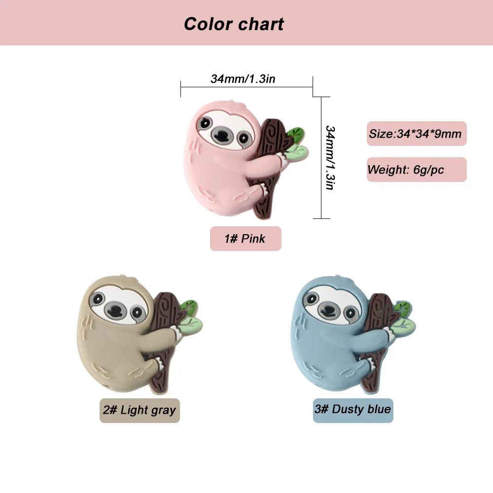 Sloths Mix color