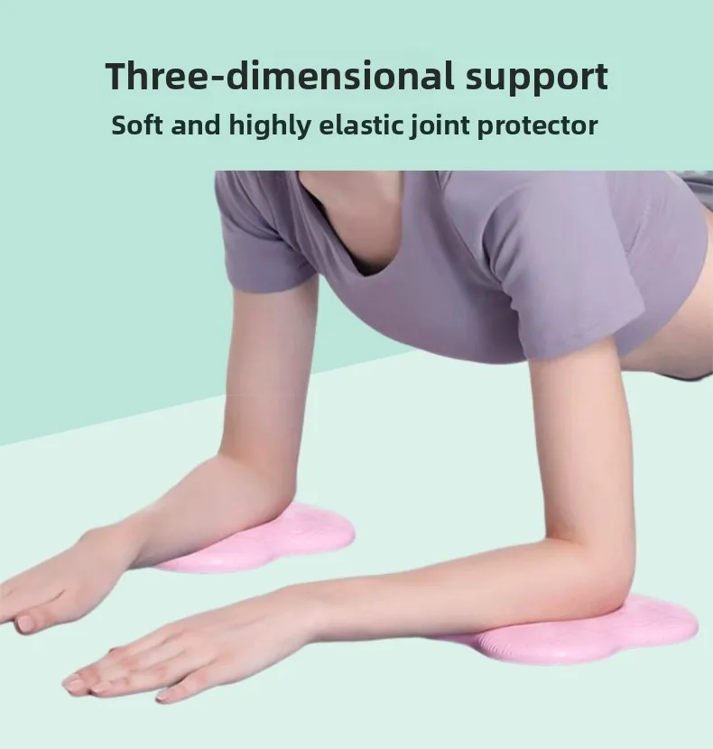 Almohadilla de soporte multifuncional TPE, almohadilla para arrodillarse para deportes de yoga, soporte plano grueso, rodillera para yoga de alta elasticidad, estera de gimnasio, esteras de yoga - imagen 4