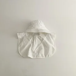 NewThin sombrero de pescador para bebé – Transpirable color caramelo