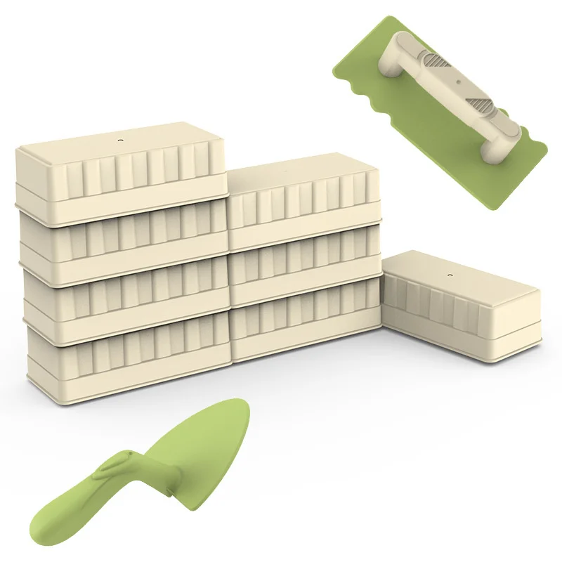 Juguetes de playa para niños, pala, caja de arena, castillo, construcción de paredes de ladrillo de arena, herramientas de moldes, juegos al aire libre de verano, juguetes de arena para niños - imagen 3