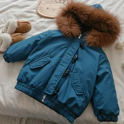 Chubasquero impermeable al aire libre tres en uno para niñas, estilo invierno, resistente -20 ° Casos C