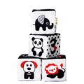 4PCS Black White