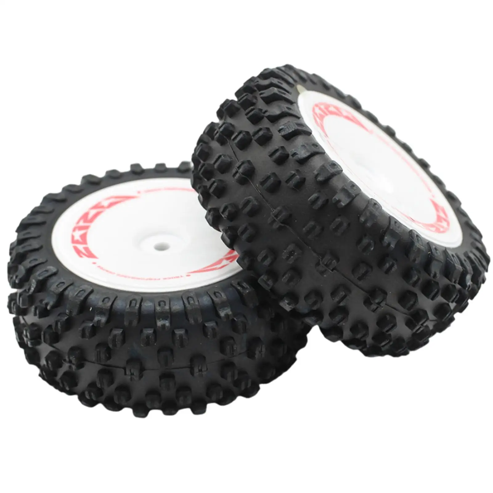 2Pcs 1:12 Scale Touring Car Tires Accessory Remote Control Car Spare Parts for Wltoys 124010 124008 RC Truck Upgrade Parts