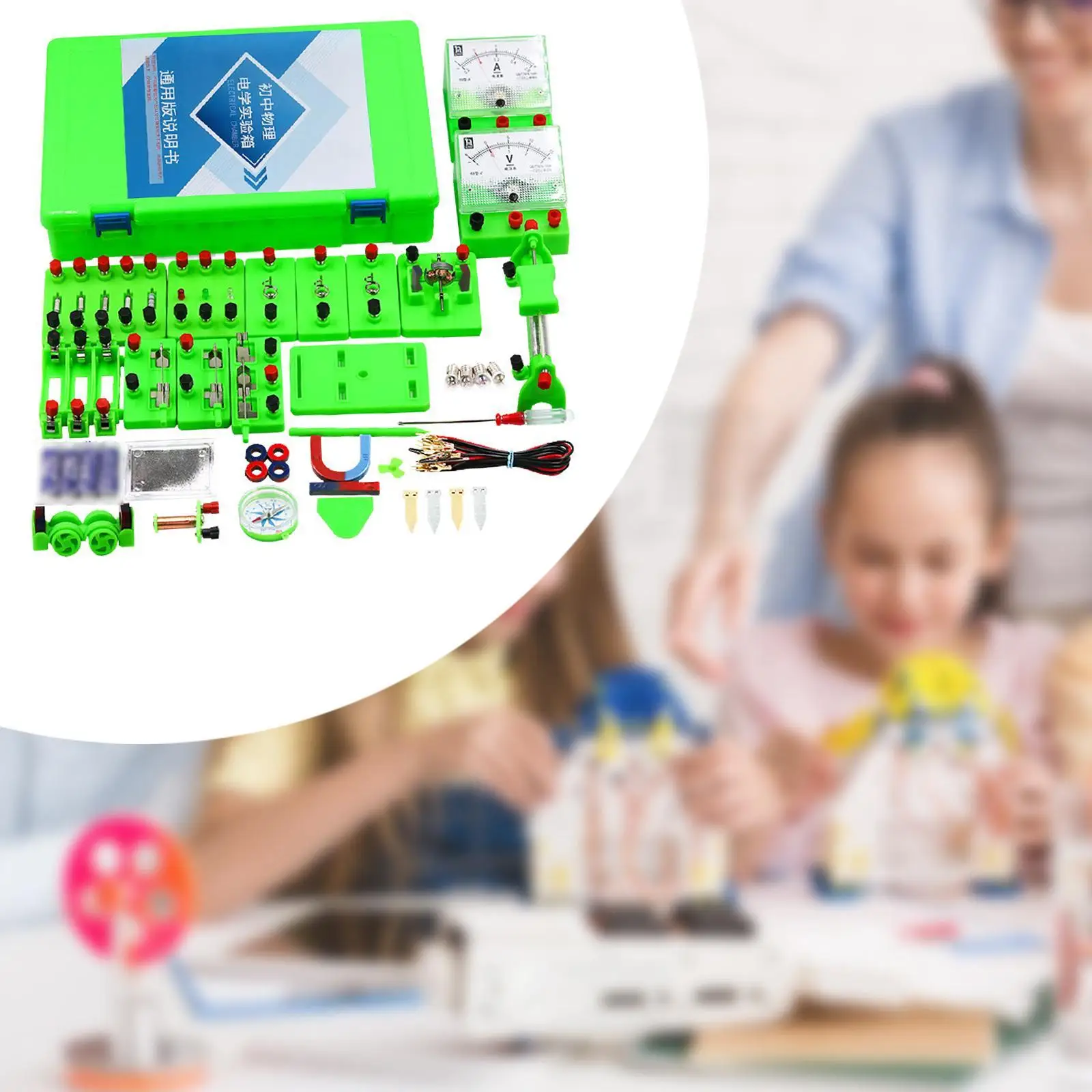 Electricity Circuit Experiment Set Science Experiment Set for DIY Projects Classroom Birthday Gift Junior High School Students