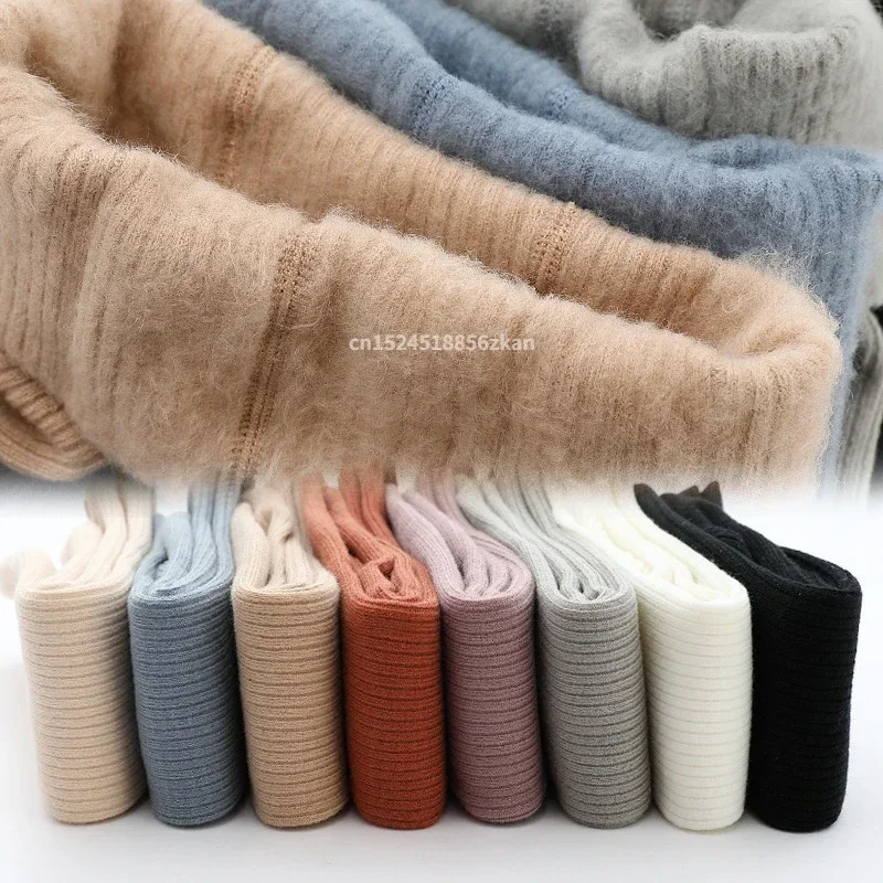 Pantimedias térmicas de lana cepillada para niñas otoño-invierno - imagen 4