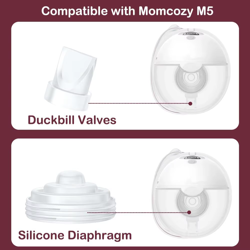 Válvulas y diafragmas extractor Momcozy M5 – Recambios compatibles - imagen 2