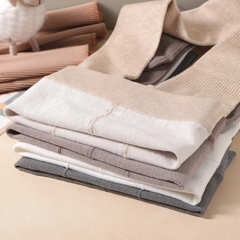 Medias para niños para niñas, pantimedias gruesas y cálidas para niñas, mallas para exteriores, mantienen el calor, baile infantil de felpa ajustado para 2-10T - imagen 3