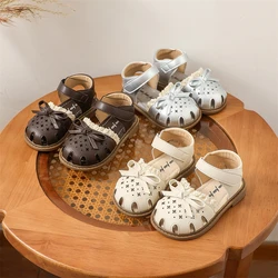 Sandalias antideslizantes de suela blanda para bebés y niñas