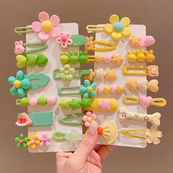 Pinzas de flores decorativas - Para el pelo sin daños