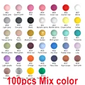 100pcs Mix Color