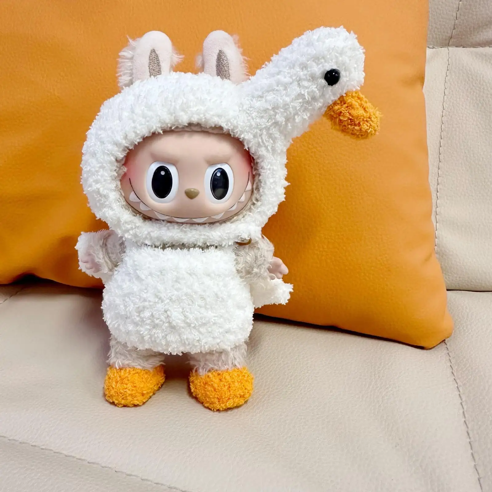 Doll Clothes with Hat And Shoes, Soft Little Swan Costume, Outfits for 17cm Dolls, Girl Dolls, Fashion Doll, Thanksgiving Gift