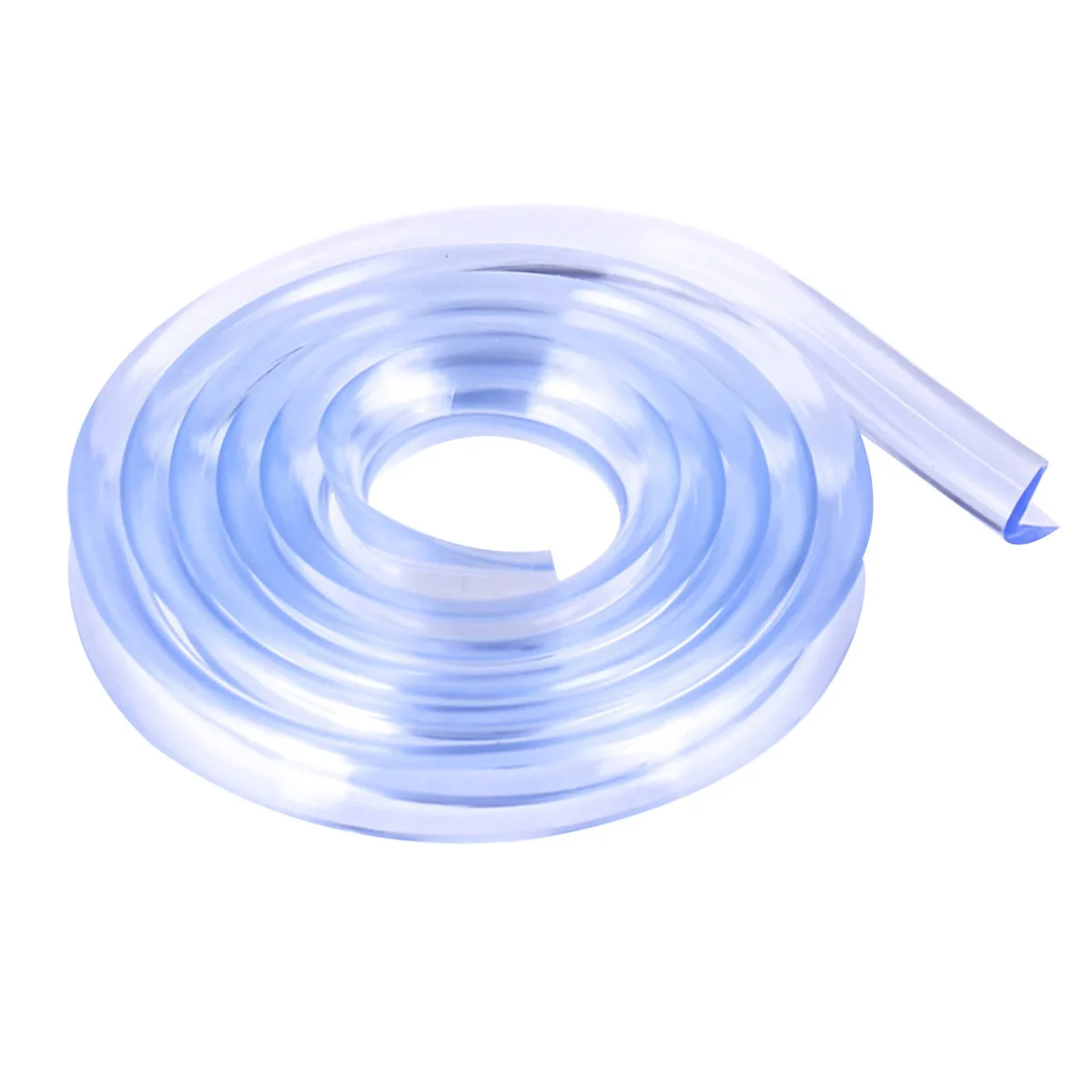 Tira de parachoques para bebé, Protector de esquina de silicona transparente, tira de cojín, protector de borde seguro para mesas, gabinetes, mesas de té, 2 uds. - imagen 3