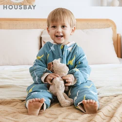 Mono pijama de dinosaurio para niños – Cálido invierno