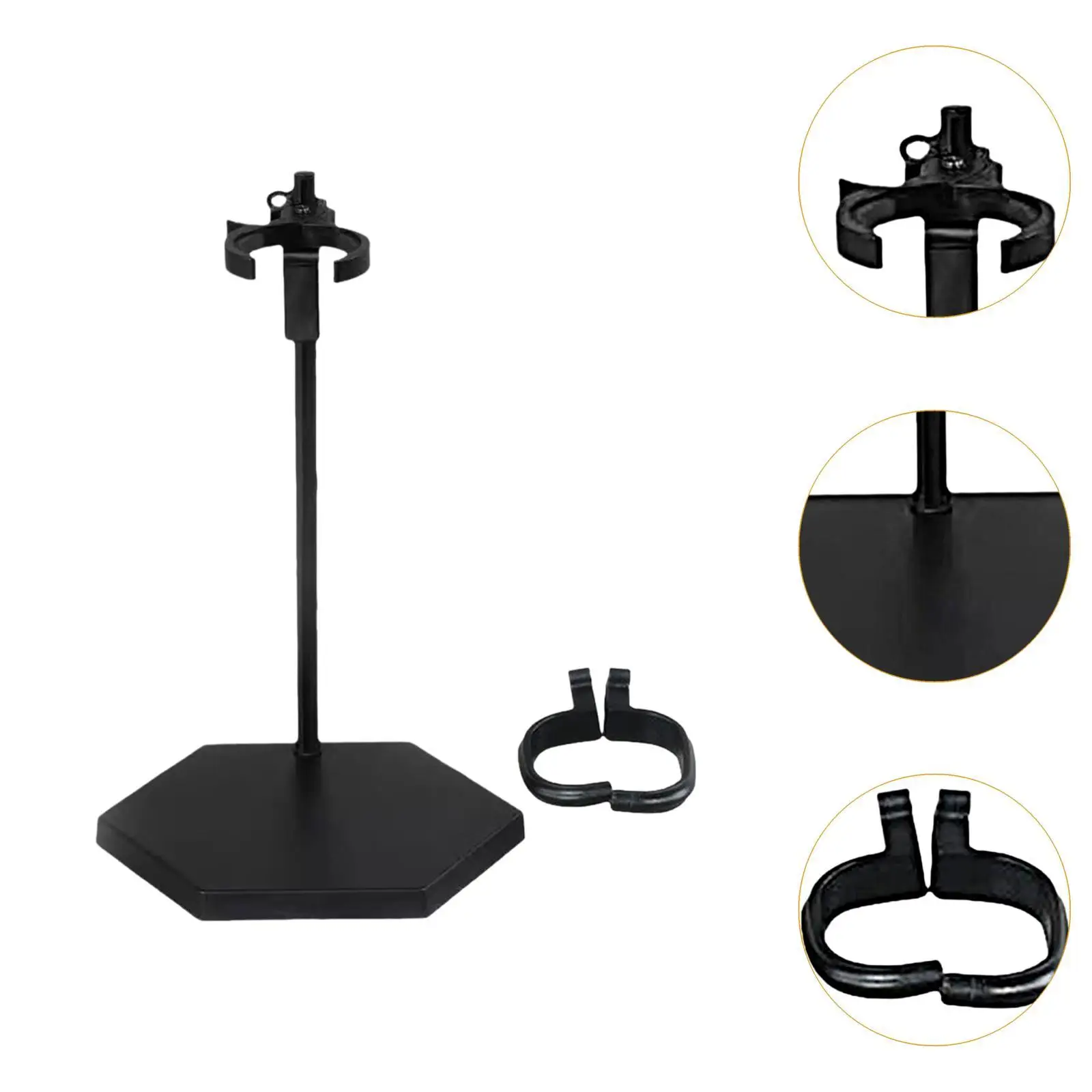 Display Stand for 1/6 Action Figures Doll Model Stand Versatile Adjustable Stable Base Stand for Fashion Dolls
