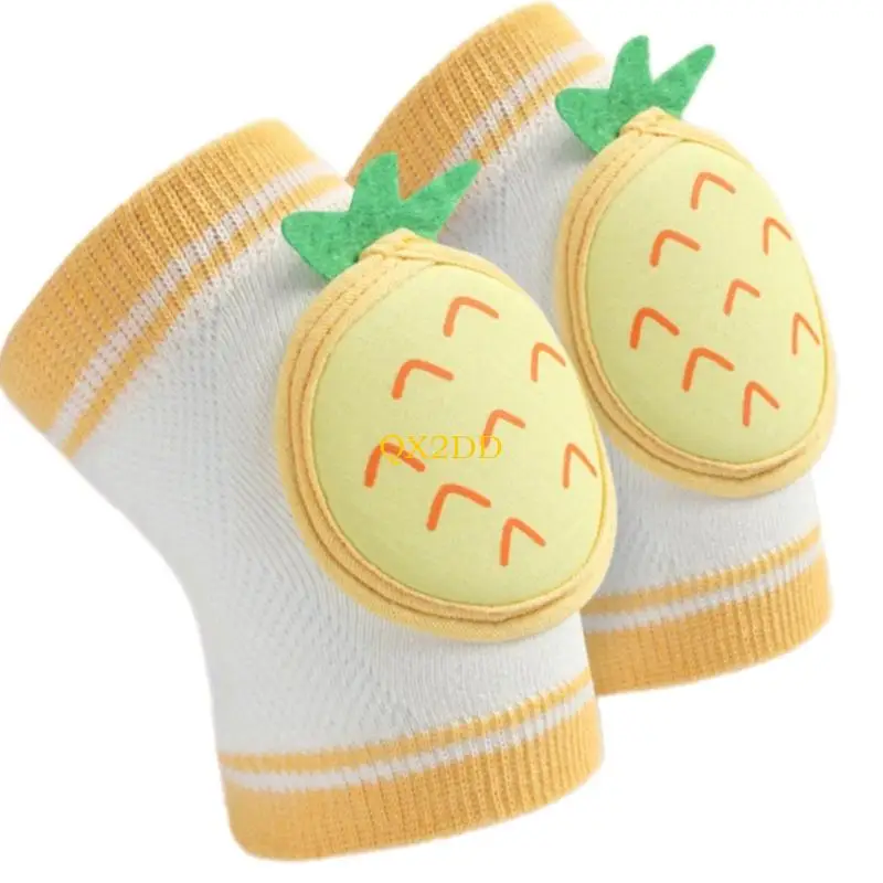 QX2D Baby Anti Slip Mangas rastreo rastreo elástico Guardias rodilla suaves Protecciones cómodas - imagen 2