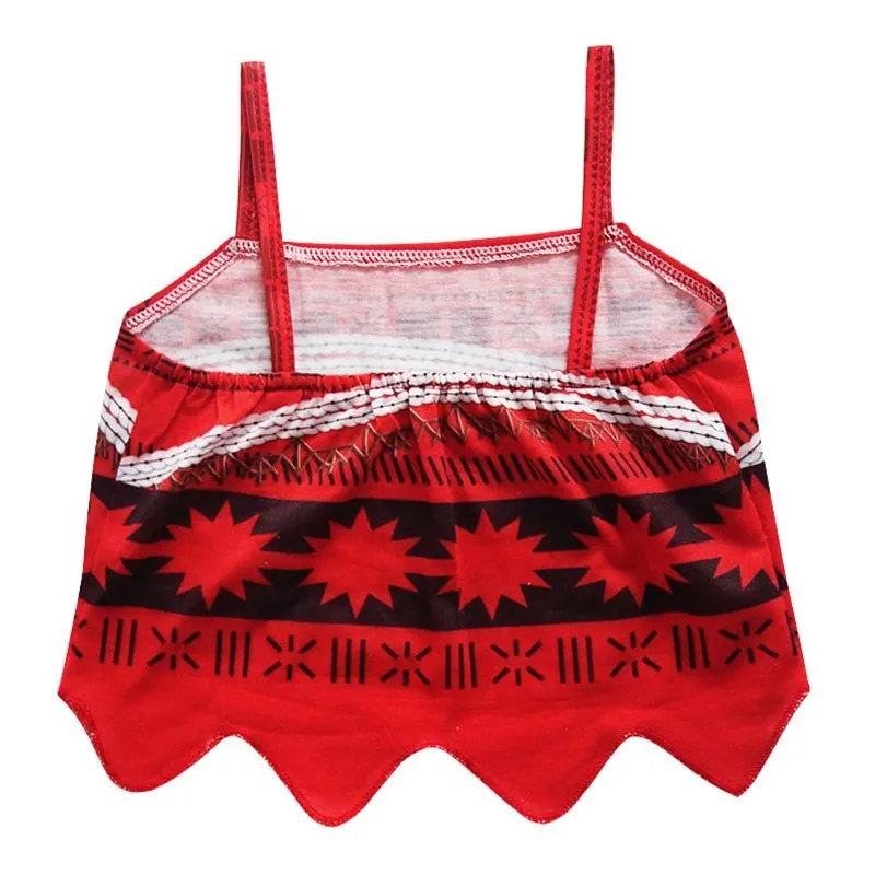 Disfraz Moana para niña – Vestido veraniego con peluca - imagen 4