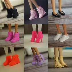 Botas de tacón para muñecas – Coloridas y elegantes