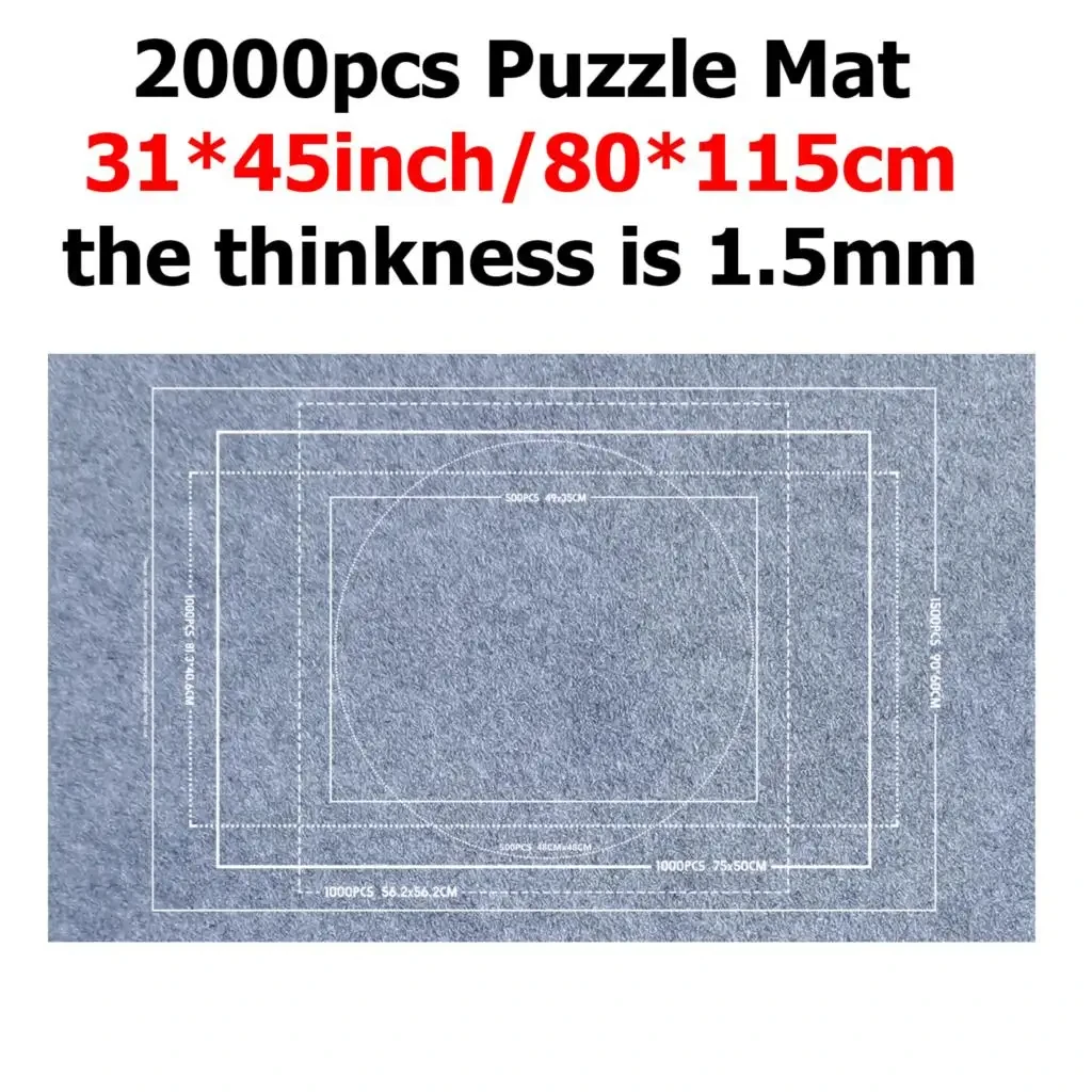2000pcs mat grey