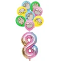 17pcs balloons 8