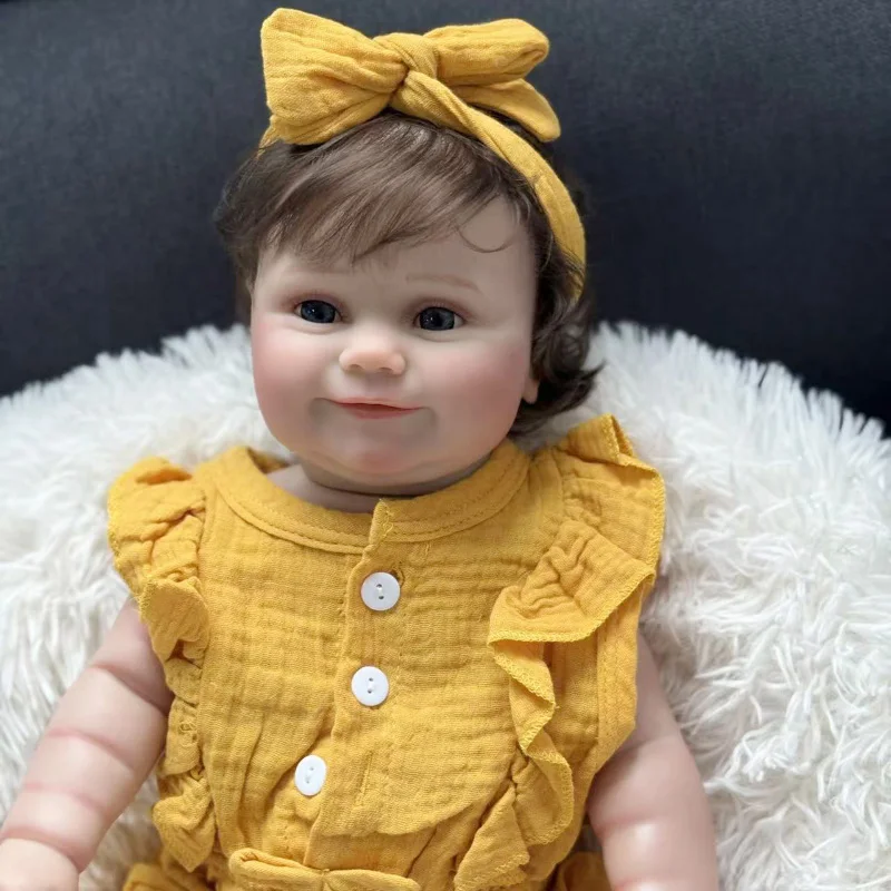 NPK-pintura de múltiples capas de piel 3D de 18 pulgadas con venas visibles, juguete hecho a mano de Maddie Reborn de cuerpo completo de alta cantidad para regalo de Navidad - imagen 3