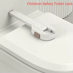 Cerradura de inodoro de seguridad para bebés, cerraduras de asiento de inodoro a prueba de niños, tapa de inodoro plana protectora, 1pc