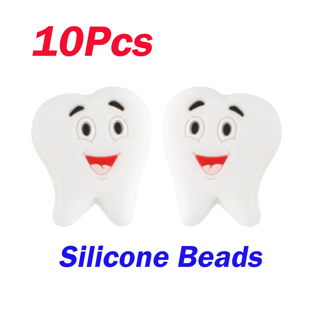 10pcs White