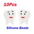 10pcs White