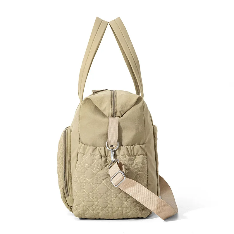 Nueva bolsa de viaje de gran capacidad a la moda con separación en seco y húmedo, bolsa deportiva para Yoga, gimnasio, bolsa de pañales para mamá, organizador impermeable - imagen 3