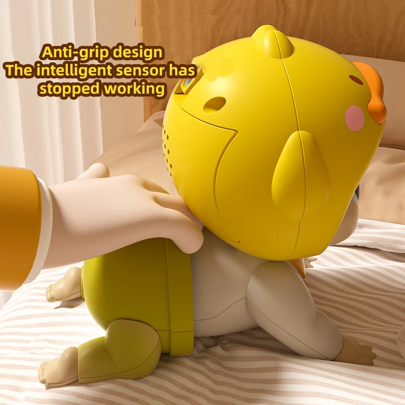 crawling doll baby toy with music, ,learning crawling guidance and head up train Children's vocal toys and baby interactive ing - imagen 3