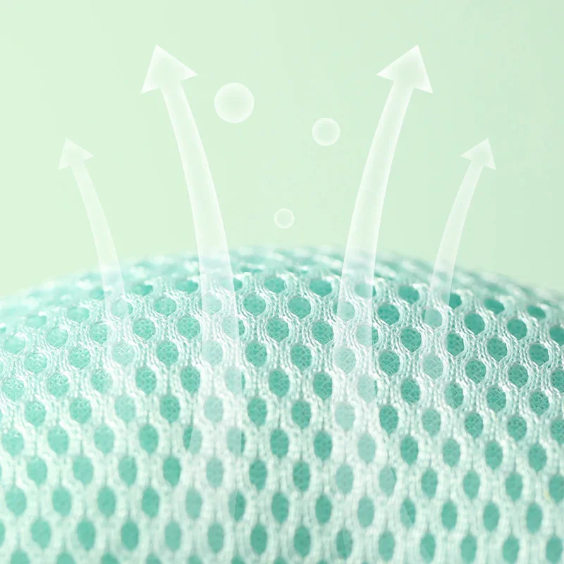 Protector de cabeza para bebé de 1 a 3 años, Protector de espalda de Tencel transpirable, cojín para la espalda, almohadas de seguridad de dibujos animados para evitar lesiones - imagen 4