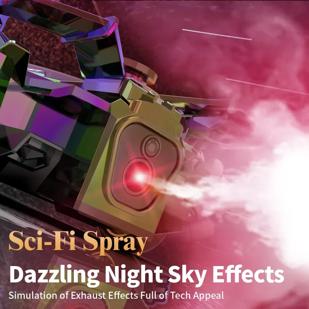 2,4G RC Racing luces deslumbrantes Spray Drift coche modelo juguetes para niños tracción en las 4 ruedas Control remoto vehículo de alta velocidad niño regalo de cumpleaños - imagen 2