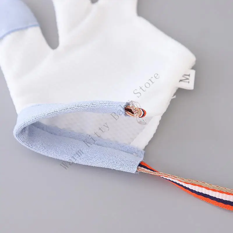 XXFE Guantes de algodón para bebé – Evitan morderse las manos - imagen 5