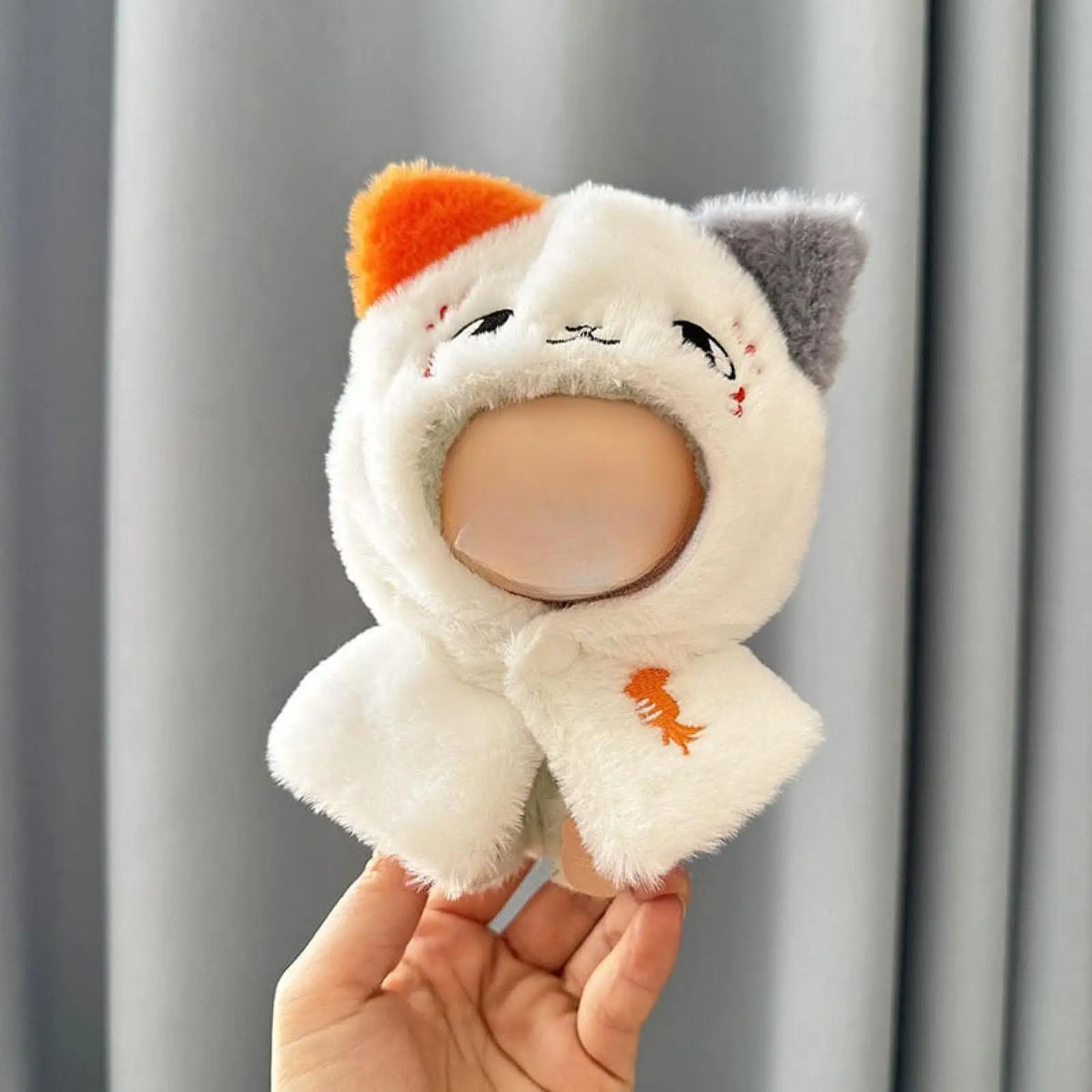 Pendant Doll Hoodie Cloak Fashion Dress up Costume Loose Shawl 15cm 17cm Kids Toy Little Girls Gift Girl Gifts Scene Photo Prop