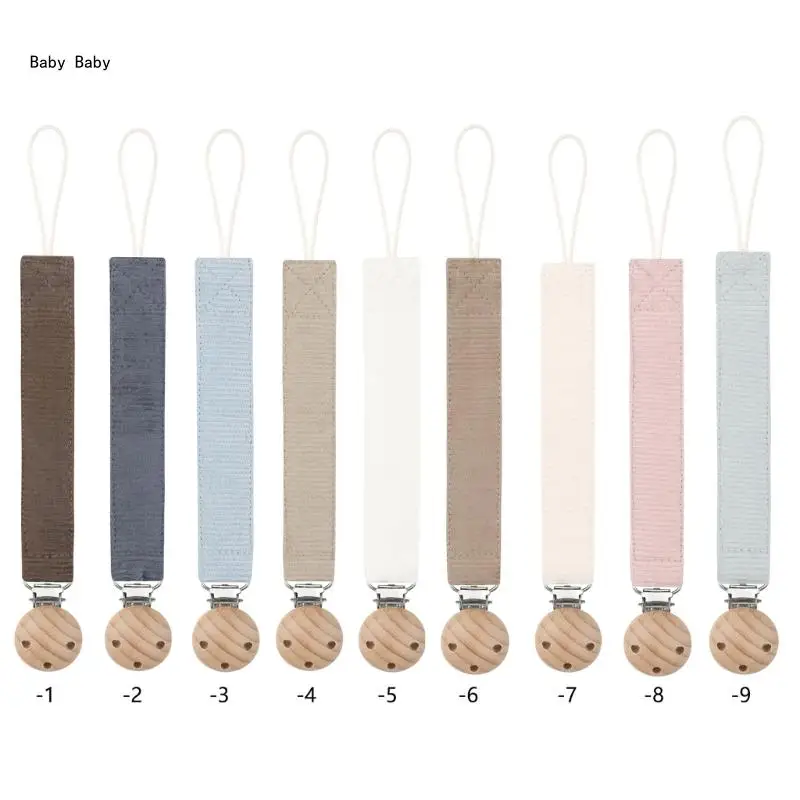 Clips de cadena para chupete de bebé, soporte para mordedor de juguete, correa para chupete, productos para bebé