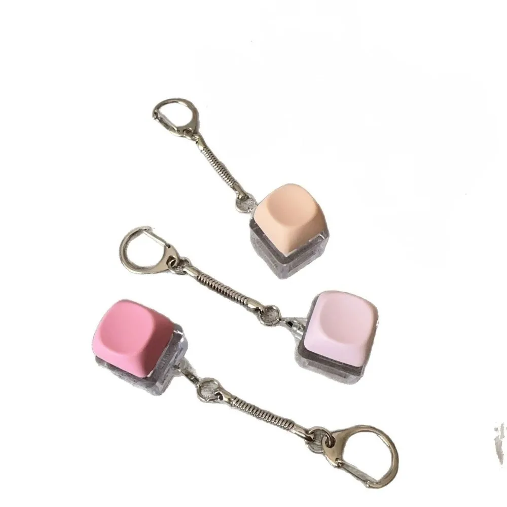 Nuevo 1/2/3/4/9 teclas teclado de dedo Keycap alivio del estrés Fidget llavero pasar el tiempo Gadget Clicker juguete adulto - imagen 5